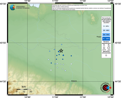 Mappa comuni con almeno 3 questionari