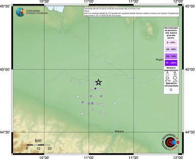 Mappa comuni con almeno 3 questionari