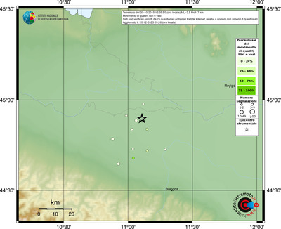 Mappa comuni con almeno 3 questionari