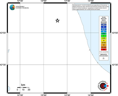 Mappa MCS - territori località