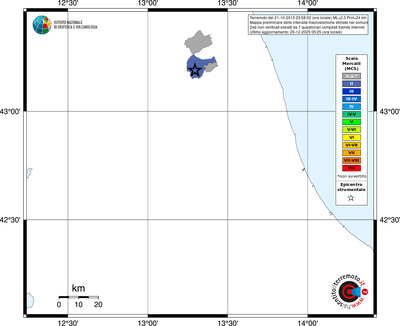 Mappa MCS - territori comuni