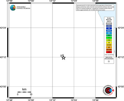 Mappa MCS - territori località
