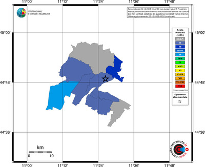 Mappa MCS - territori comuni