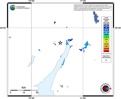 Mappa EMS - territori località