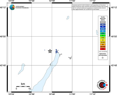 Mappa MCS - territori località