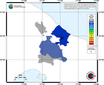 Mappa MCS - territori comuni