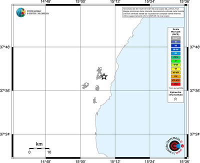 Mappa MCS - territori località