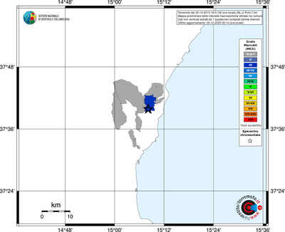 Mappa MCS - territori comuni