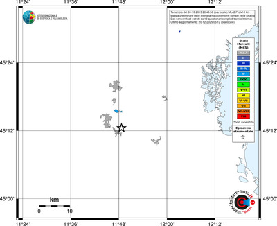 Mappa MCS - territori località