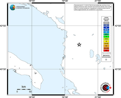 Mappa MCS - territori località
