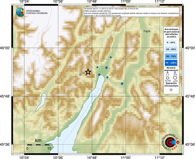 Mappa comuni con almeno 3 questionari