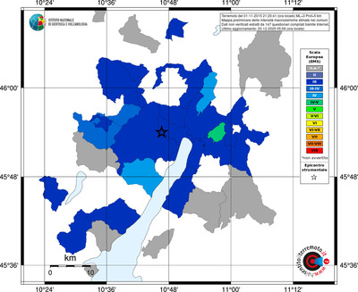 Mappa EMS - territori comuni