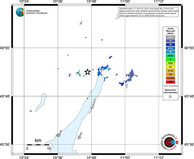 Mappa MCS - territori località
