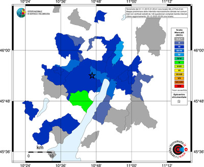 Mappa MCS - territori comuni