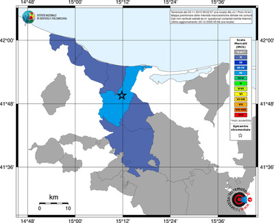Mappa MCS - territori comuni