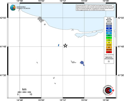 Mappa MCS - territori località