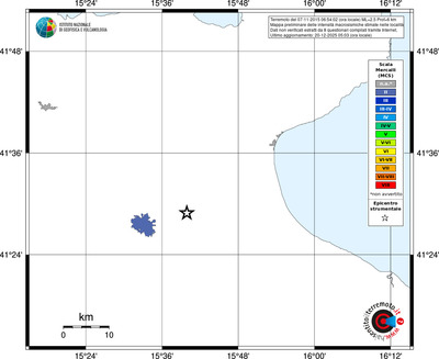 Mappa MCS - territori località