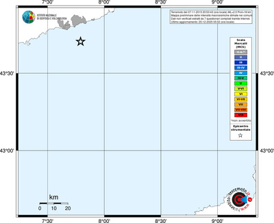 Mappa MCS - territori comuni