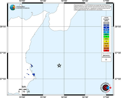 Mappa EMS - territori località