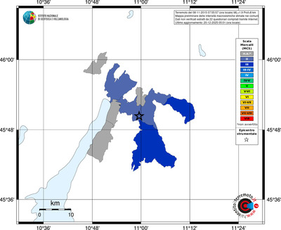 Mappa MCS - territori comuni