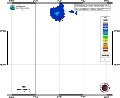 Mappa MCS - territori comuni