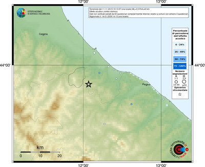 Mappa comuni con almeno 3 questionari