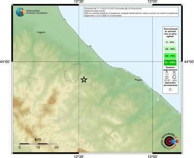 Mappa comuni con almeno 3 questionari