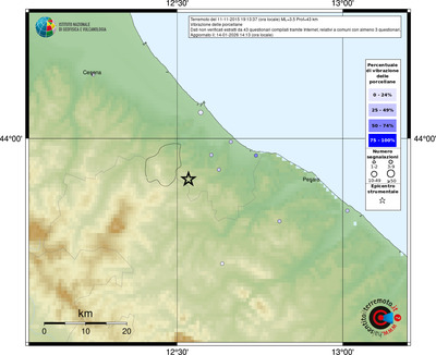 Mappa comuni con almeno 3 questionari