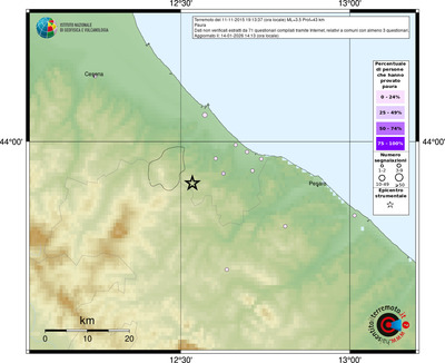 Mappa comuni con almeno 3 questionari