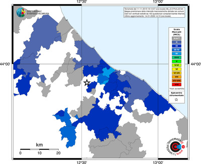 Mappa MCS - territori comuni
