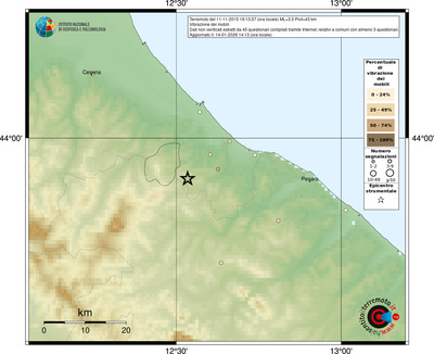Mappa comuni con almeno 3 questionari