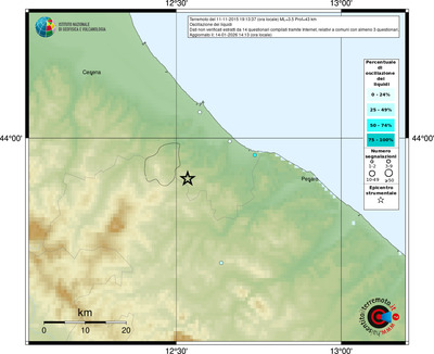 Mappa comuni con almeno 3 questionari