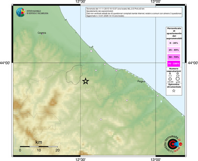 Mappa comuni con almeno 3 questionari