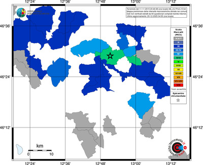 Mappa MCS - territori comuni