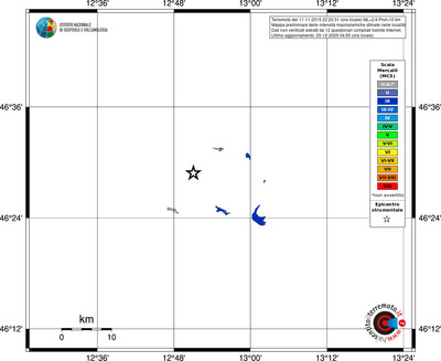 Mappa MCS - territori località