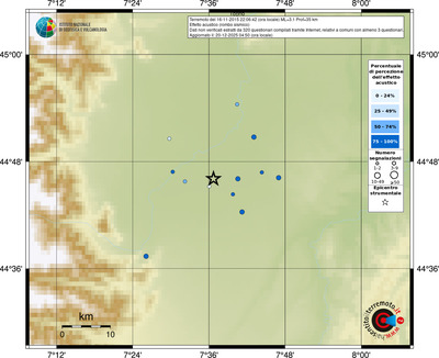 Mappa comuni con almeno 3 questionari