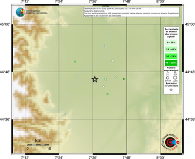 Mappa comuni con almeno 3 questionari