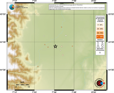 Mappa comuni con almeno 3 questionari