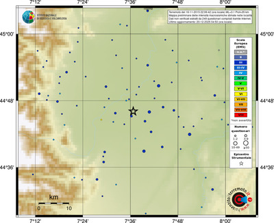 Mappa EMS - località