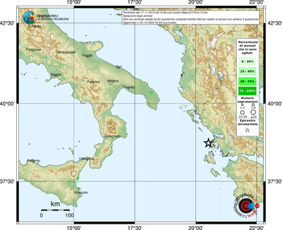 Mappa comuni con almeno 3 questionari