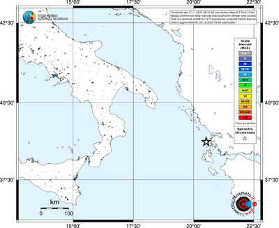 Mappa MCS - territori località