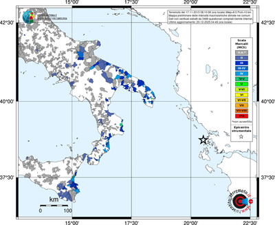 Mappa MCS - territori comuni