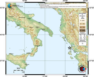 Mappa comuni con almeno 3 questionari