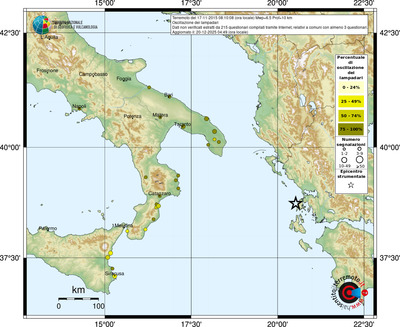 Mappa comuni con almeno 3 questionari