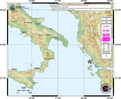 Mappa comuni con almeno 3 questionari
