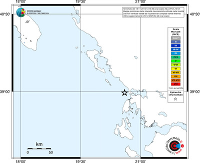 Mappa MCS - territori località
