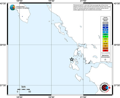 Mappa MCS - territori località