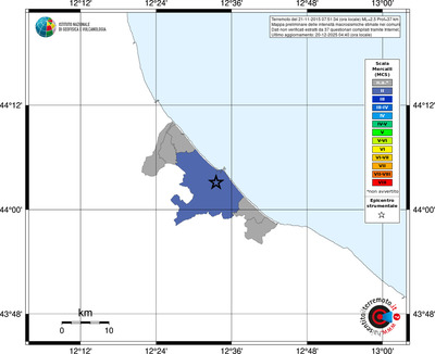 Mappa MCS - territori comuni