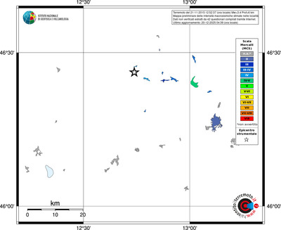 Mappa MCS - territori località