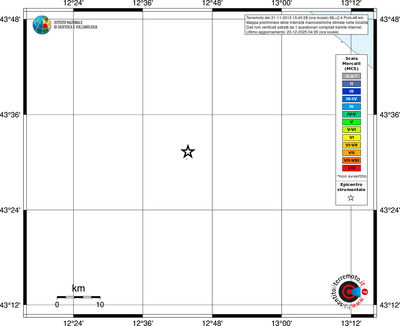 Mappa MCS - territori località